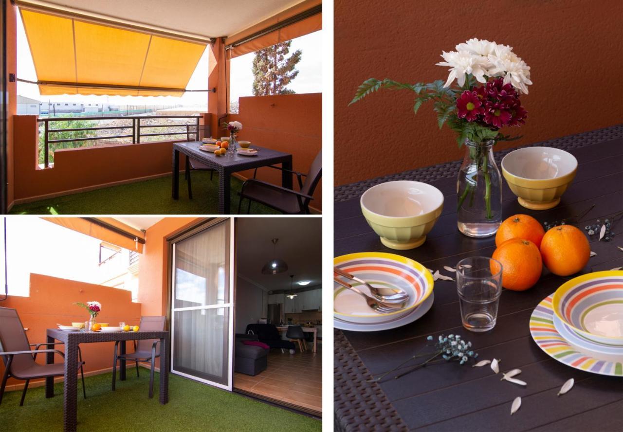 La Tejita - Bonito Y Luminoso Apartamento Junto Al Mar Apartamento Exterior foto